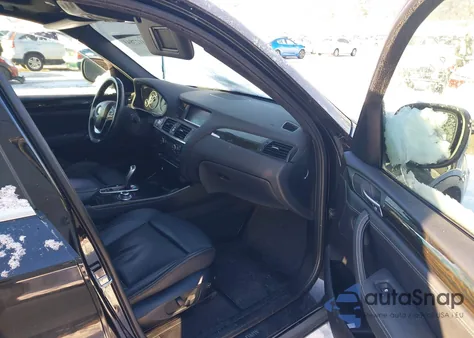 2013 BMW X3 xDrive28I z USA, uszkodzony, nr VIN 5UXWX9C52D0D01104